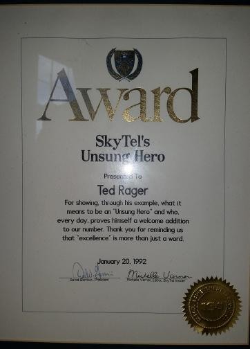 SkyTel Unsung Hero Award — SkyTel